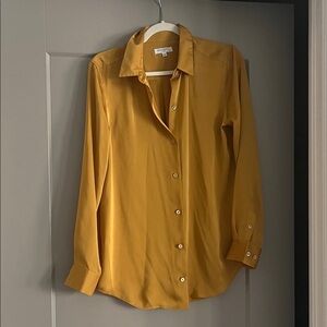 Equipment Mustard Shirt